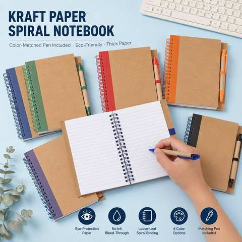 A5 Kraft Notebook